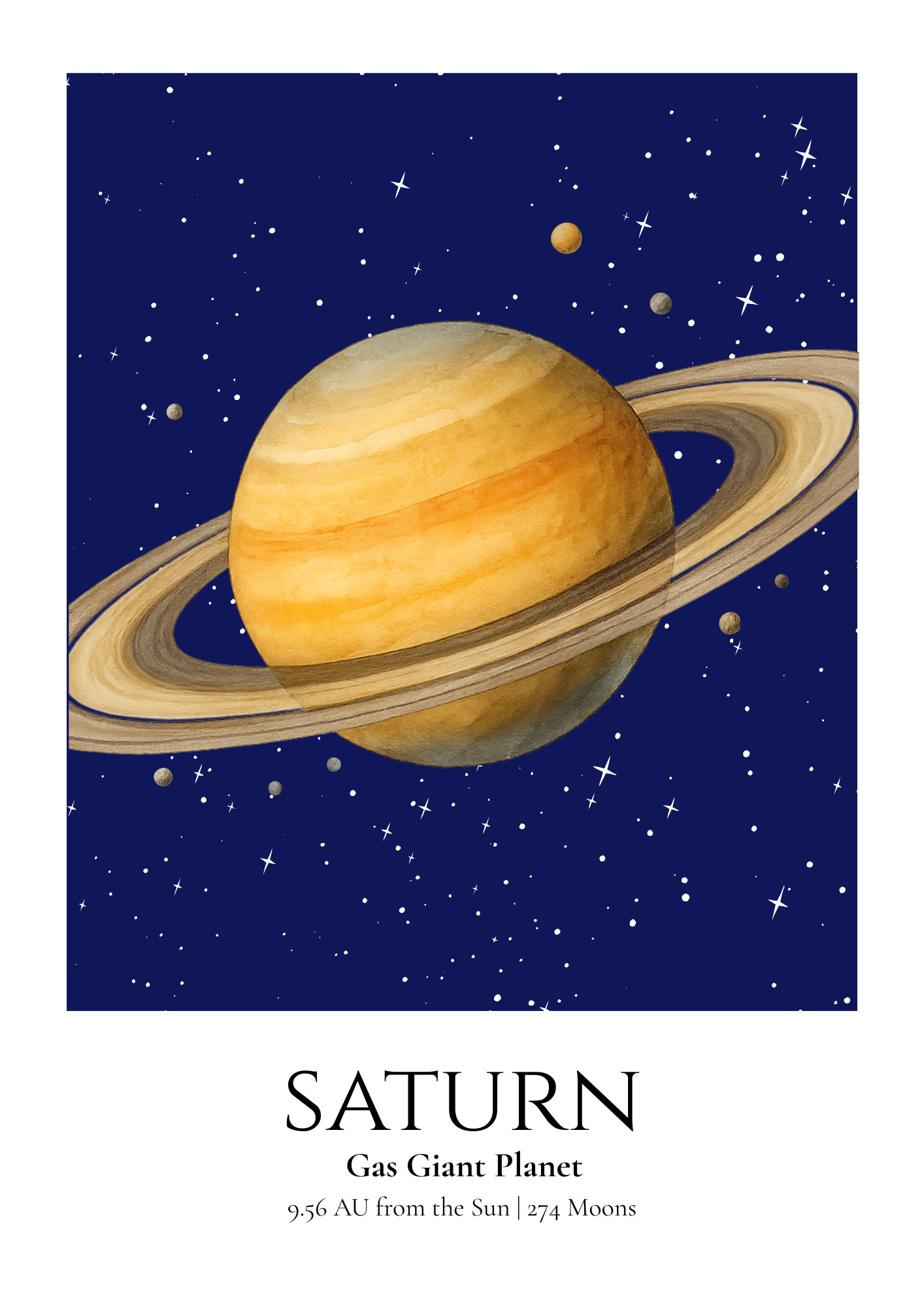 Saturn original Giggle Bright artwork