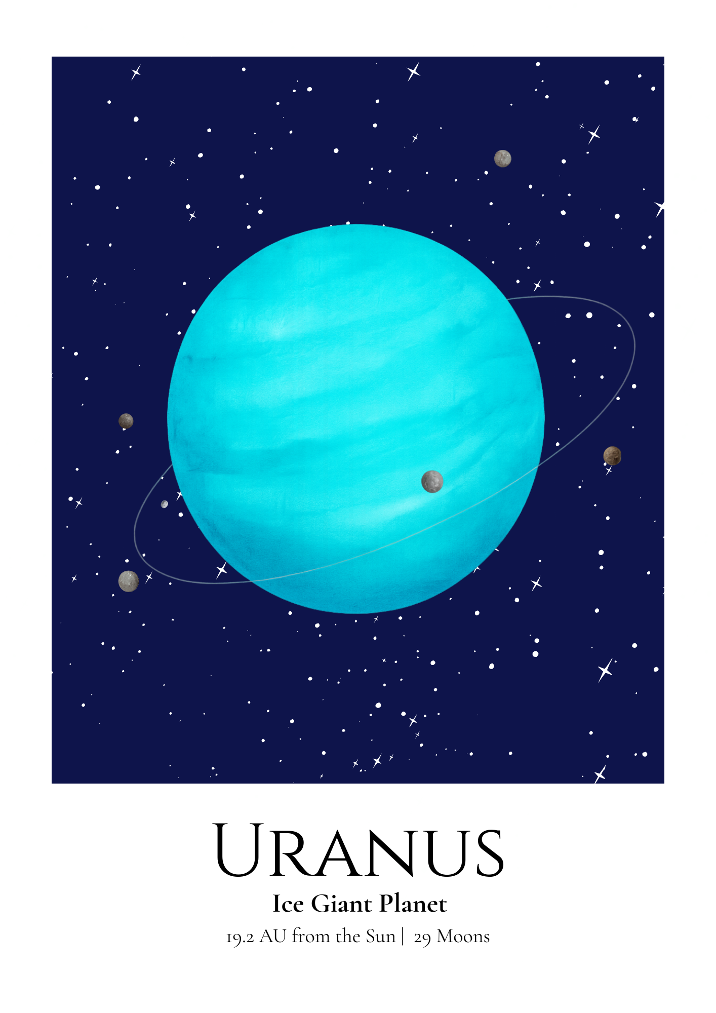 Uranus original Giggle Bright artwork